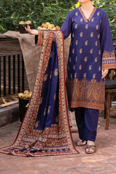 NUW3076 Digital Printed Khaddar Suit - 3 Piece
